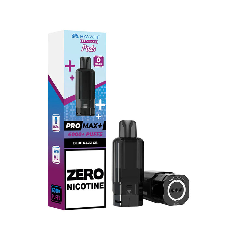 HAYATI PROMAX 6000 PLUS PODS 0MG (ZERO NICOTINE)