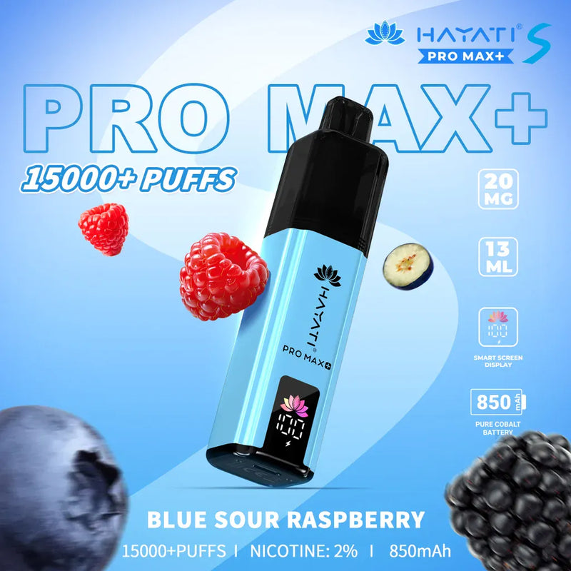 Hayati Pro Max Plus S 15000 Puffs Prefilled Pod Kit - From £10.99