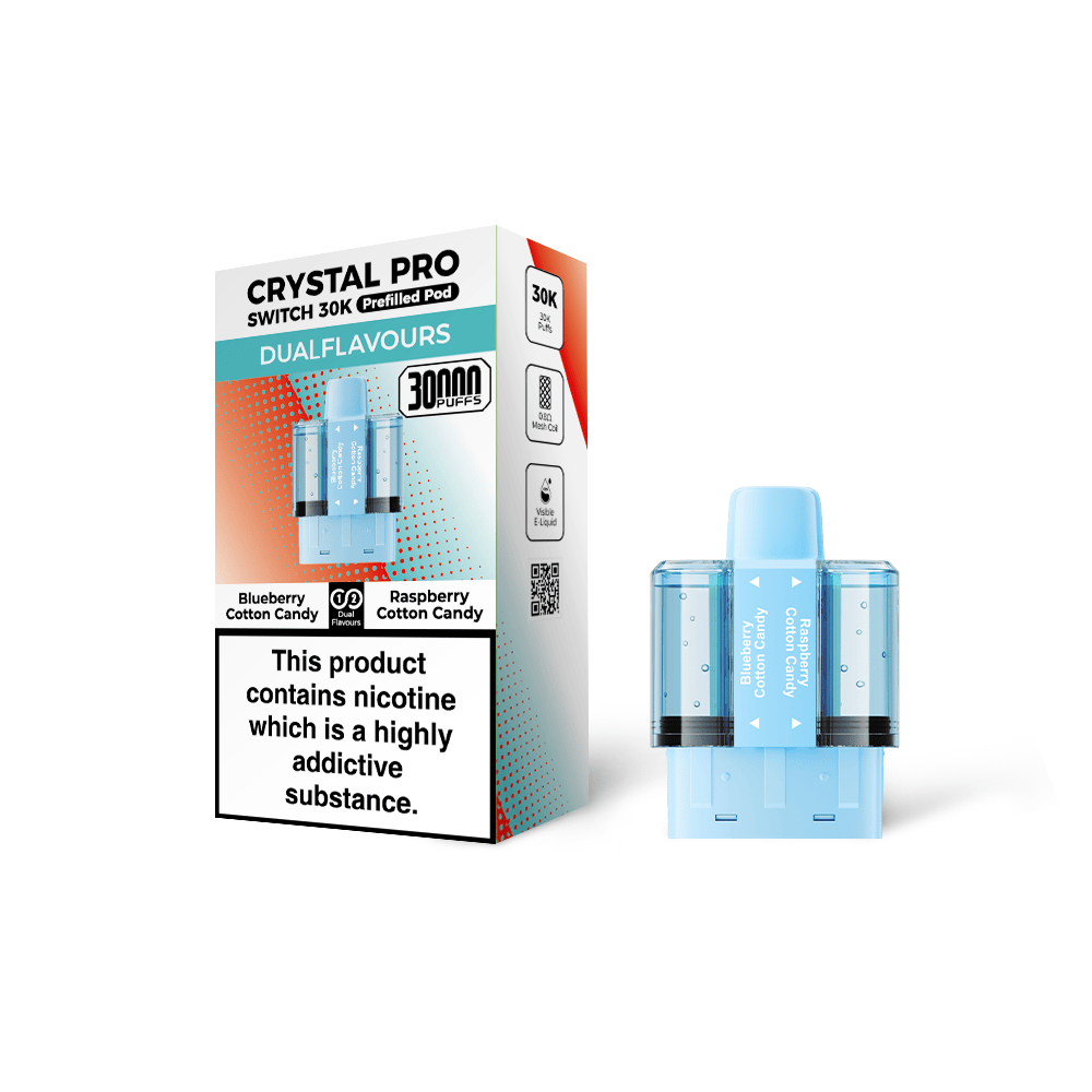 Crystal Pro Switch 30K Puff Refill/Replacement Pod | From £6.75