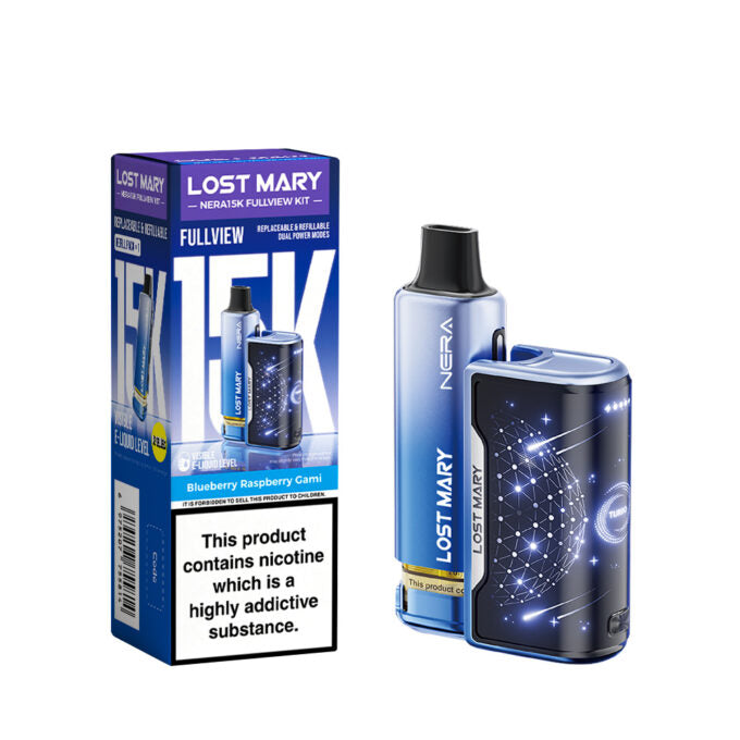 Lost Mary Nera 15k Full View Kit