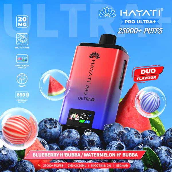 Hayati Pro Ultra Plus 25000 Puffs Prefilled Pod Kit - From £8.99