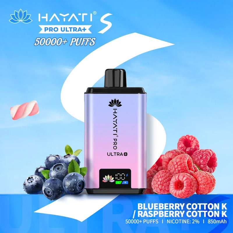 Hayati Pro Ultra Plus S 50,000 Puffs Prefilled Pod Kit - From £7.50