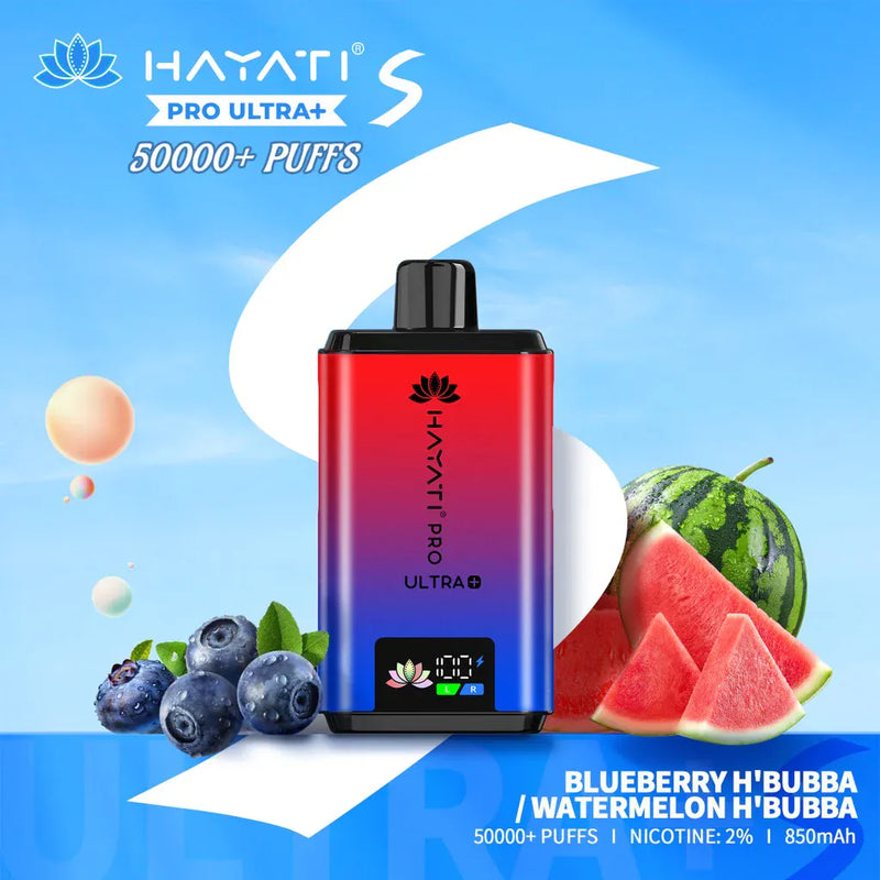 Hayati Pro Ultra Plus S 50,000 Puffs Prefilled Pod Kit - From £7.50