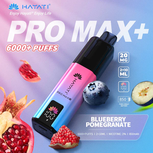 Hayati Pro Max Plus 6k Prefilled Pod kit - Starting From £6.79