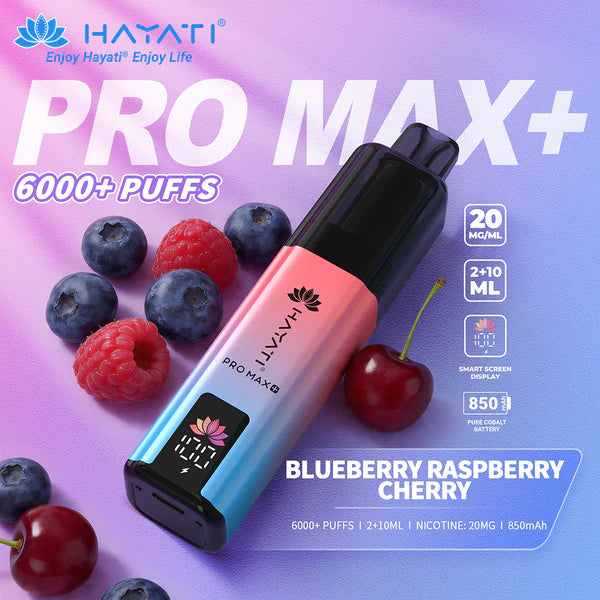 Hayati Pro Max Plus 6k Prefilled Pod kit - Starting From £6.79