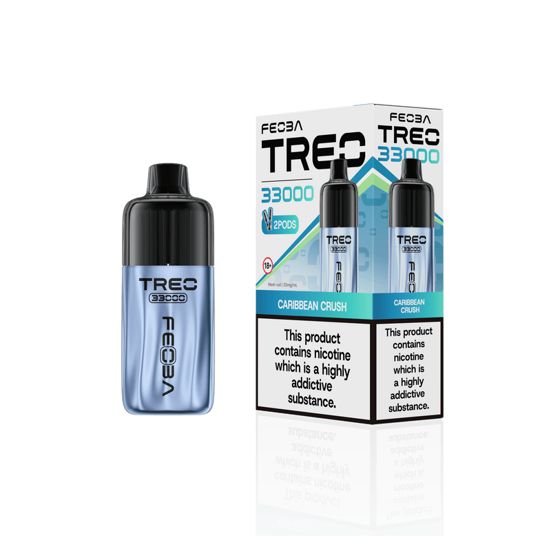 Feoba Treo 33K, 33000 Puffs Prefilled Pod Vape Kit - Starting From £8.99