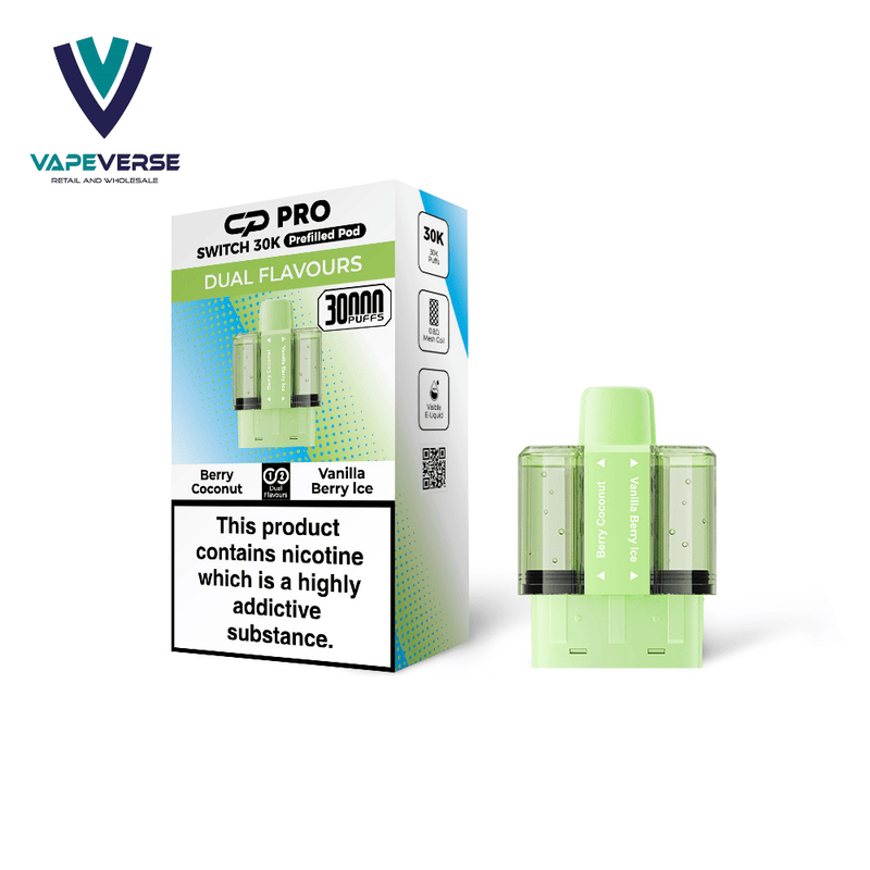 CP Pro Switch 30K Prefilled Refill Pods - 2 For £10.49
