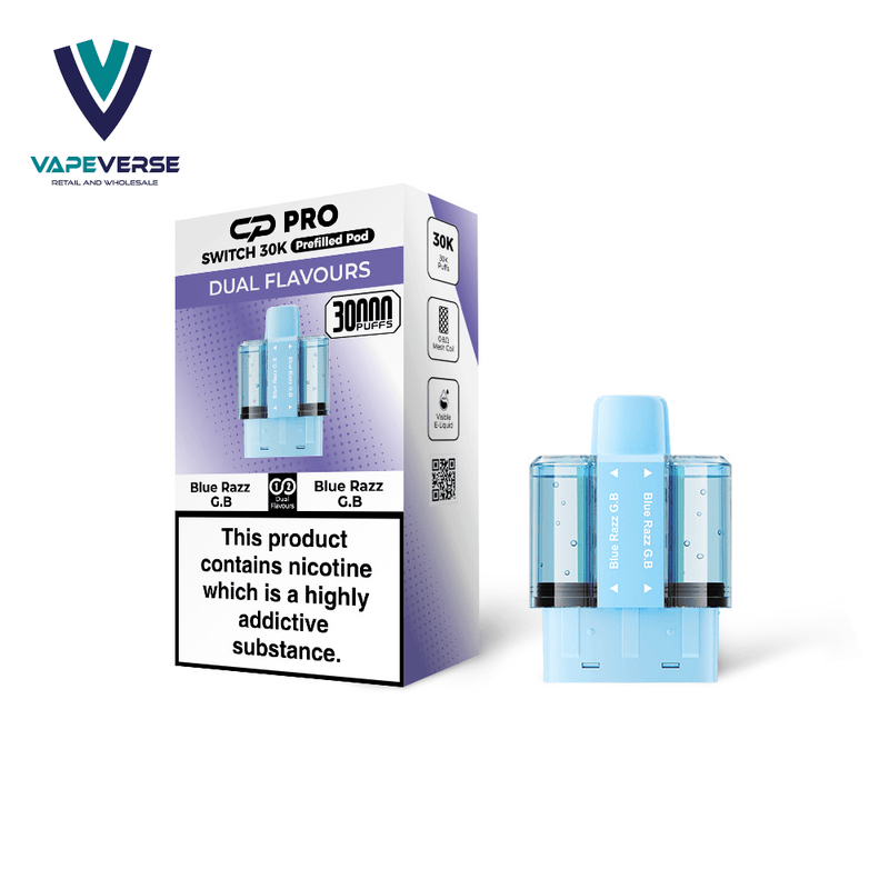 CP Pro Switch 30K Prefilled Refill Pods - 2 For £10.49