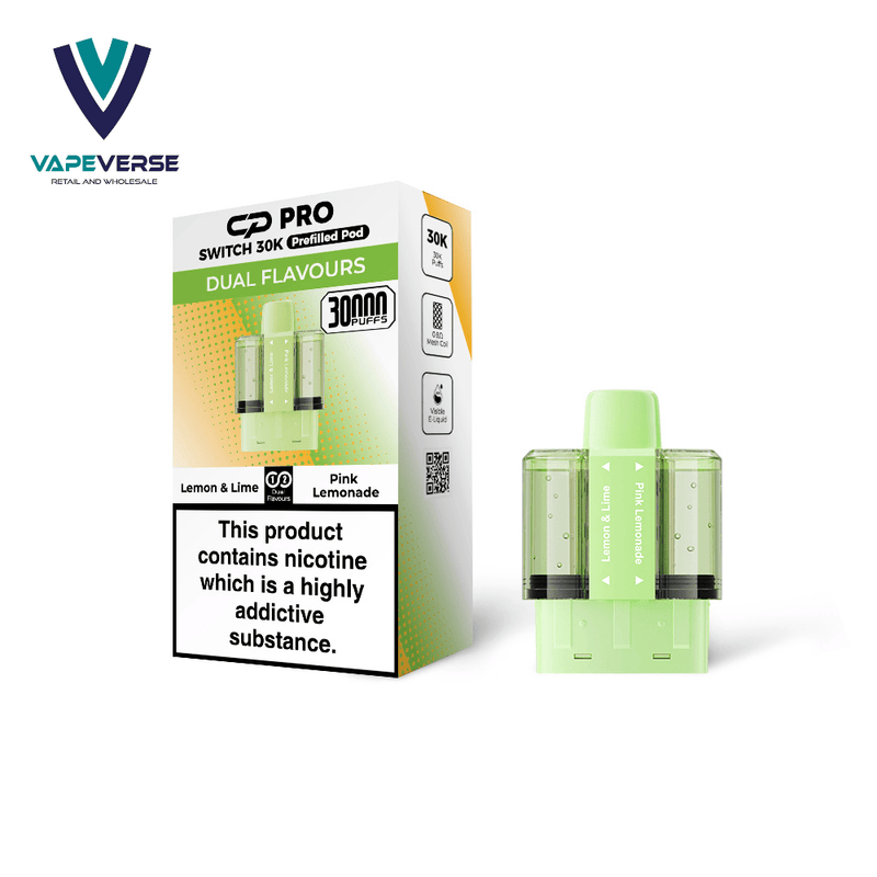 CP Pro Switch 30K Prefilled Refill Pods - 2 For £10.49