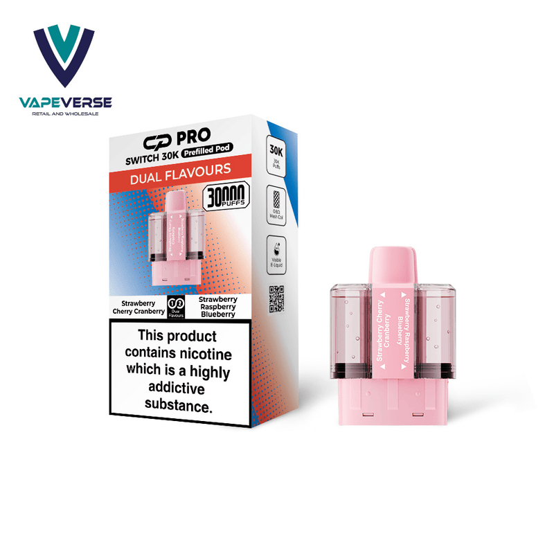 CP Pro Switch 30K Prefilled Refill Pods - 2 For £10.49