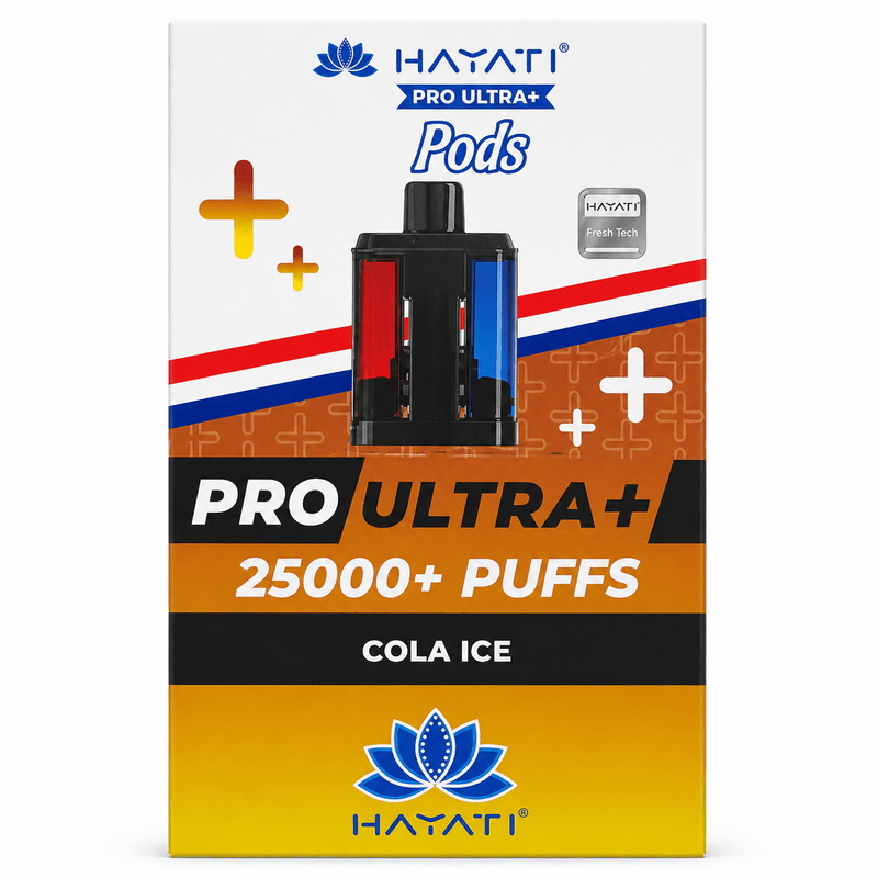Hayati Pro Ultra Plus 25k Prefilled Refill Pod - Form £6.75