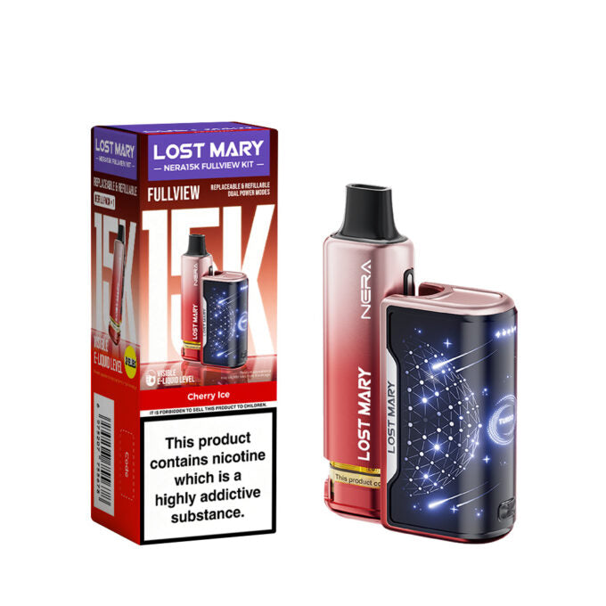 Lost Mary Nera 15k Full View Kit