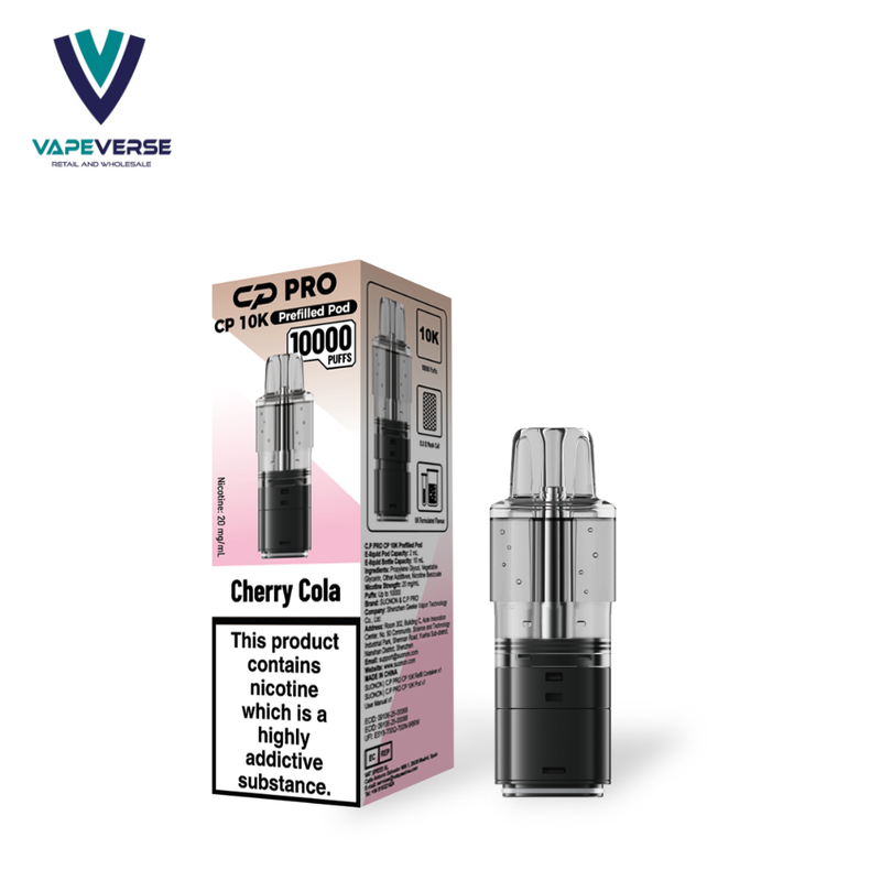 CP Pro CP 10k Prefilled refill Pods - Any 3 for £11.79