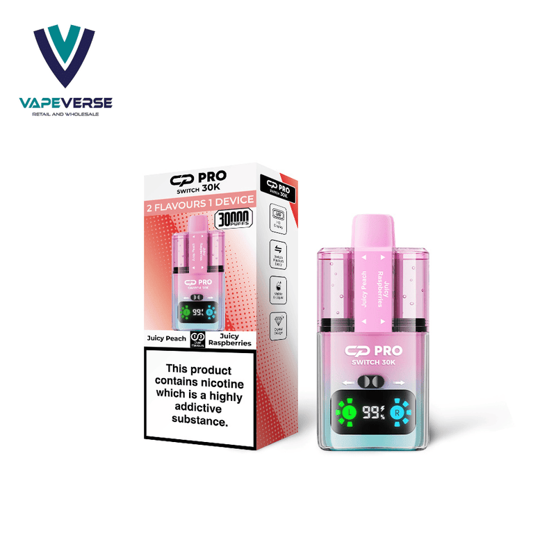 CP Pro Switch 30K Puff Prefilled Pod Kit - Buy1 Get1 Free