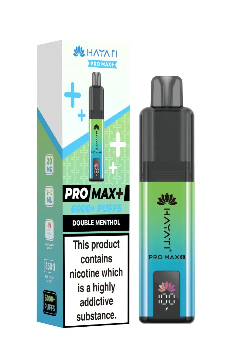 Hayati Pro Max Plus 6k Prefilled Pod kit - Starting From £6.79