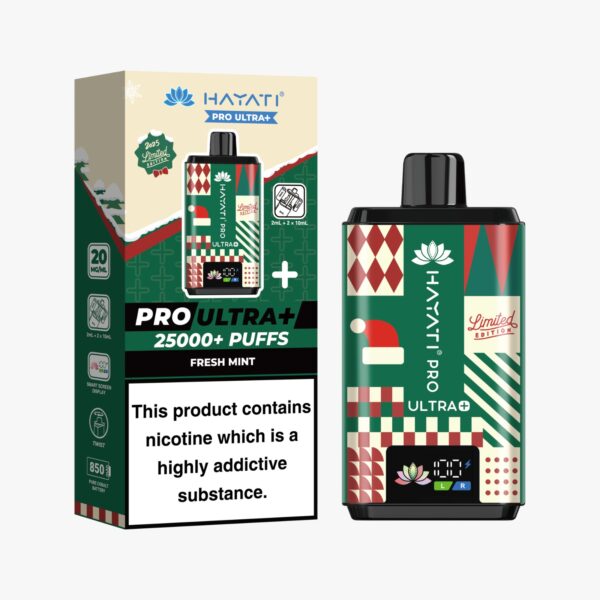 Hayati 25k Pro Ultra Plus 25000 Puffs Pod Kit | From 8.99 Hayati 25k Pro Ultra Plus 25000 Puffs Pod Kit | From 8.99