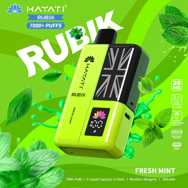 Hayati Rubik 7000 Prefilled Pod Kit | From 8.50 Hayati Rubik 7000 Prefilled Pod Kit | From 8.50