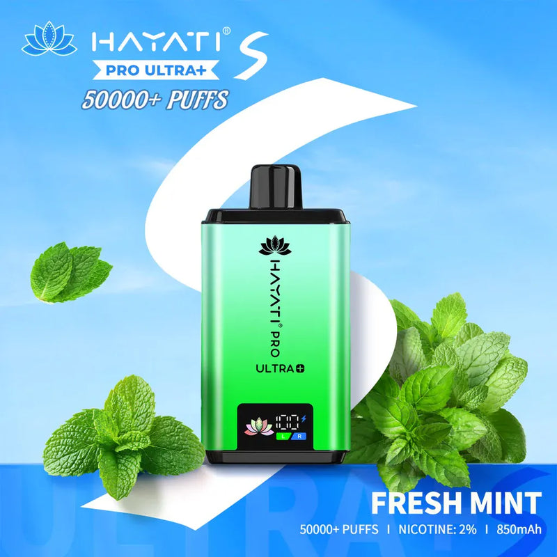 Hayati Pro Ultra Plus S 50,000 Puffs Prefilled Pod Kit - From £7.50