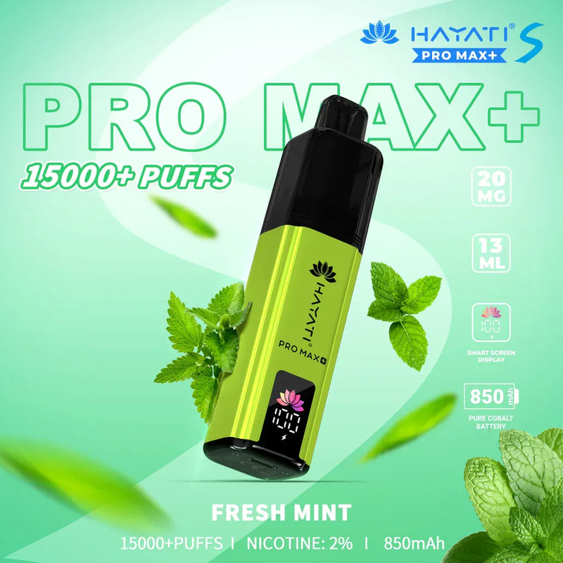 Hayati Pro Max Plus S 15000 Puffs Prefilled Pod Kit - From £10.99
