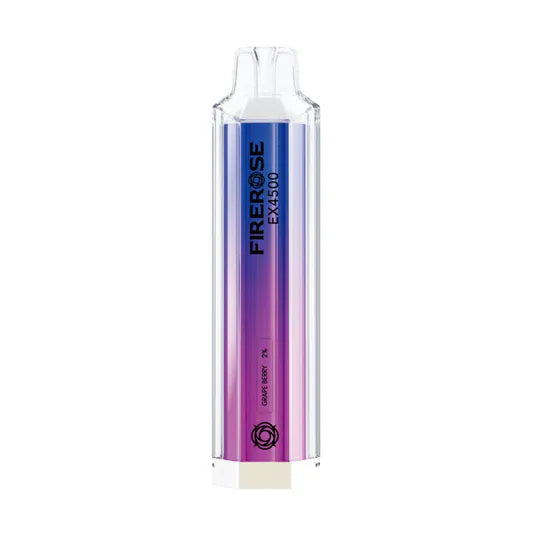The Elux FireRose ex4500 Prefilled Vape Bar – 2%nic – 2ml – 20mg
