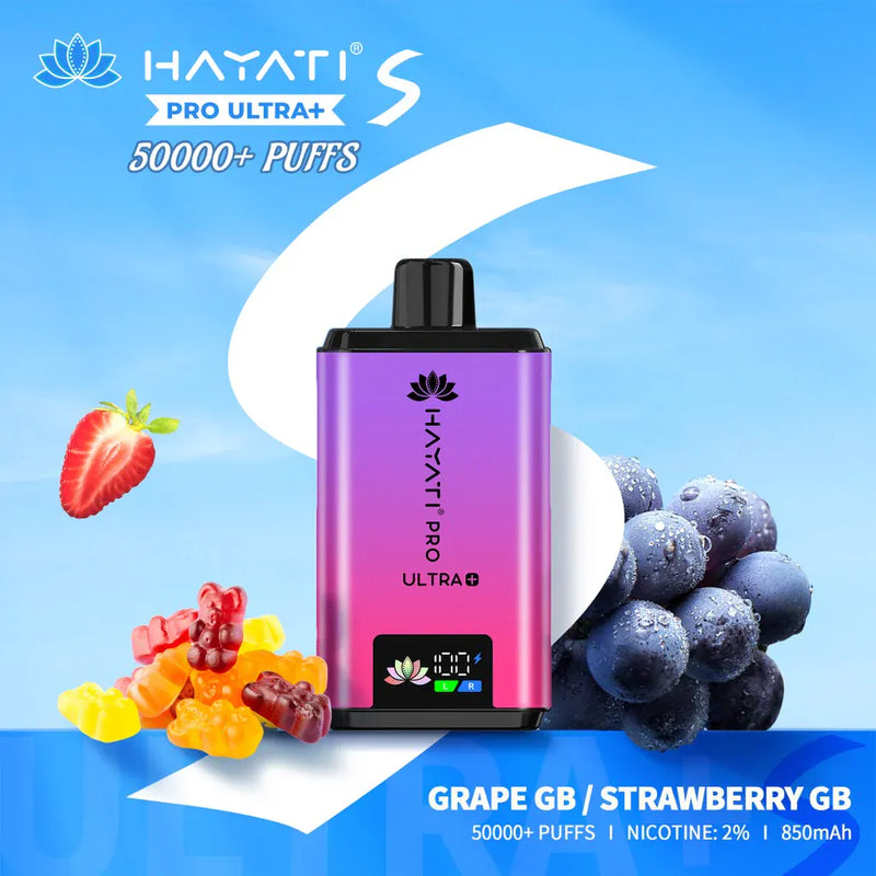Hayati Pro Ultra Plus S 50,000 Puffs Prefilled Pod Kit - From £7.50