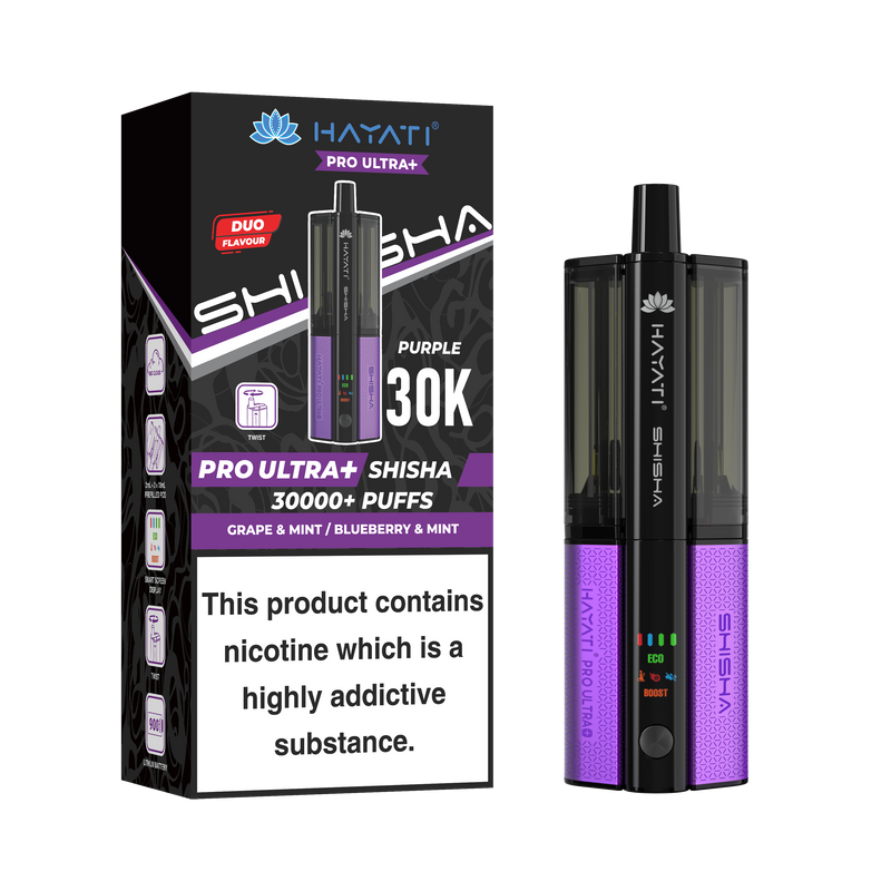 Hayati Shisha 30K Pro Ultra Plus Pod Kit - £10.89