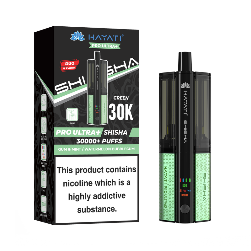 Hayati Shisha 30K Pro Ultra Plus Pod Kit - £10.89