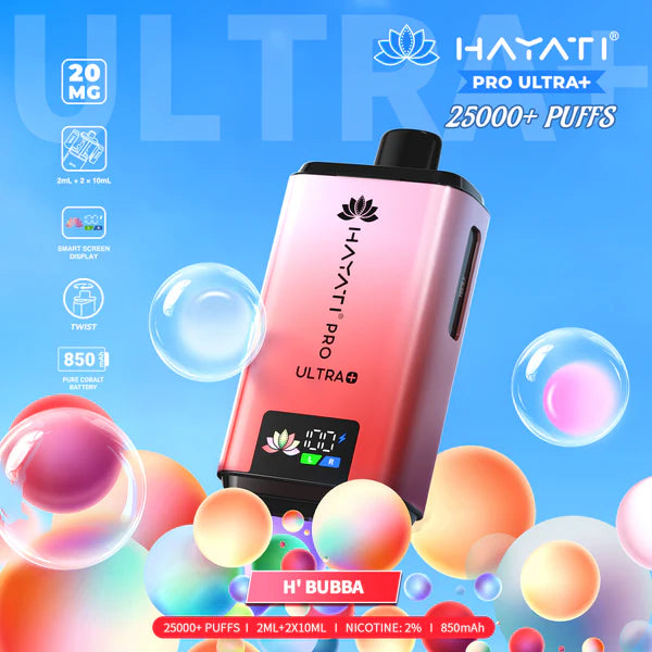 Hayati Pro Ultra Plus 25000 Prefilled Pod Kit | £10.00 Only