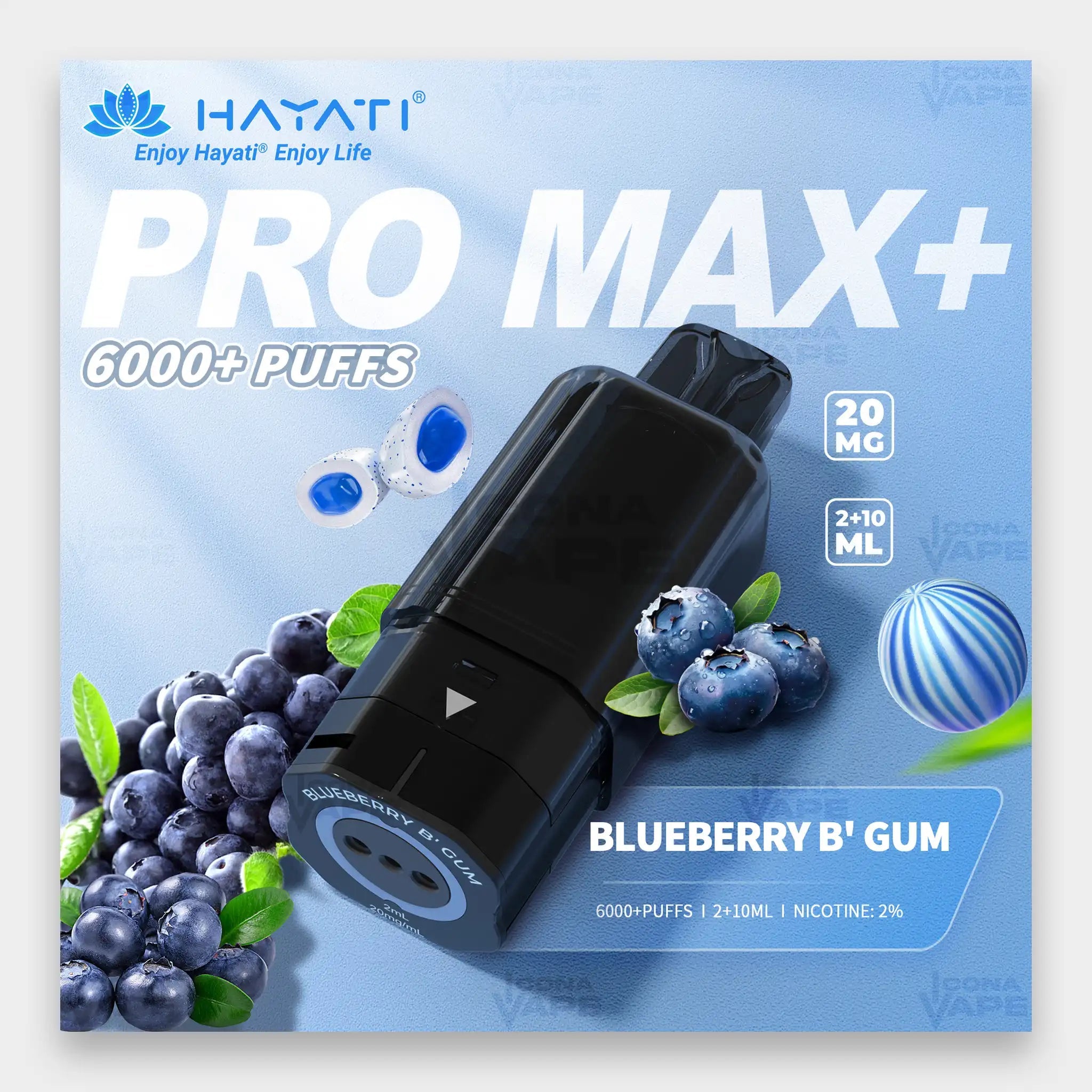 Hayati Pro Max Plus 6K Prefilled Pods - From £5