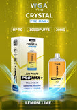 THE Crystal Pro Max 10000 Plus Puffs Disposable Vape -2% Nic salt