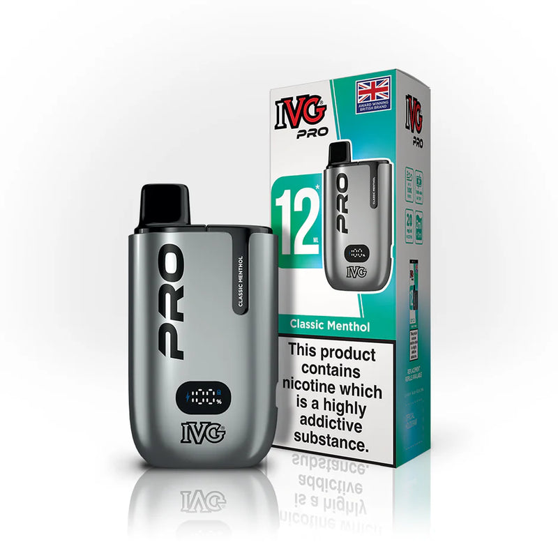 IVG Pro 12, 10000 Puffs Prefilled Pod Vape Kit - Starting From £8.50