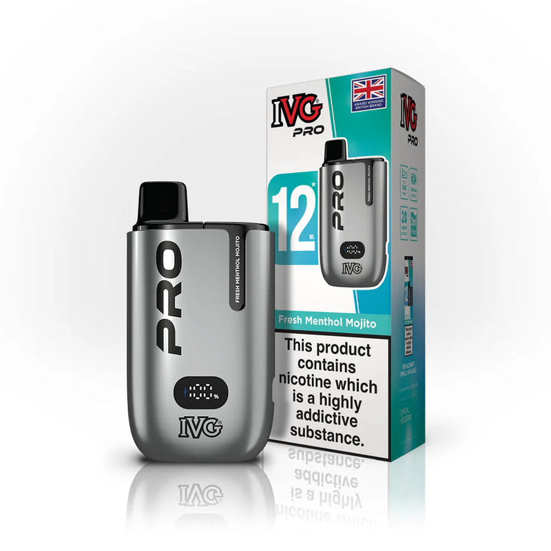 IVG Pro 12, 10000 Puffs Prefilled Pod Vape Kit - Starting From £8.50