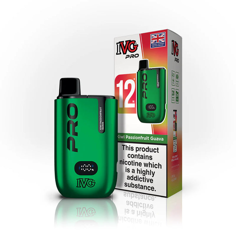 IVG Pro 12, 10000 Puffs Prefilled Pod Vape Kit - Starting From £8.50