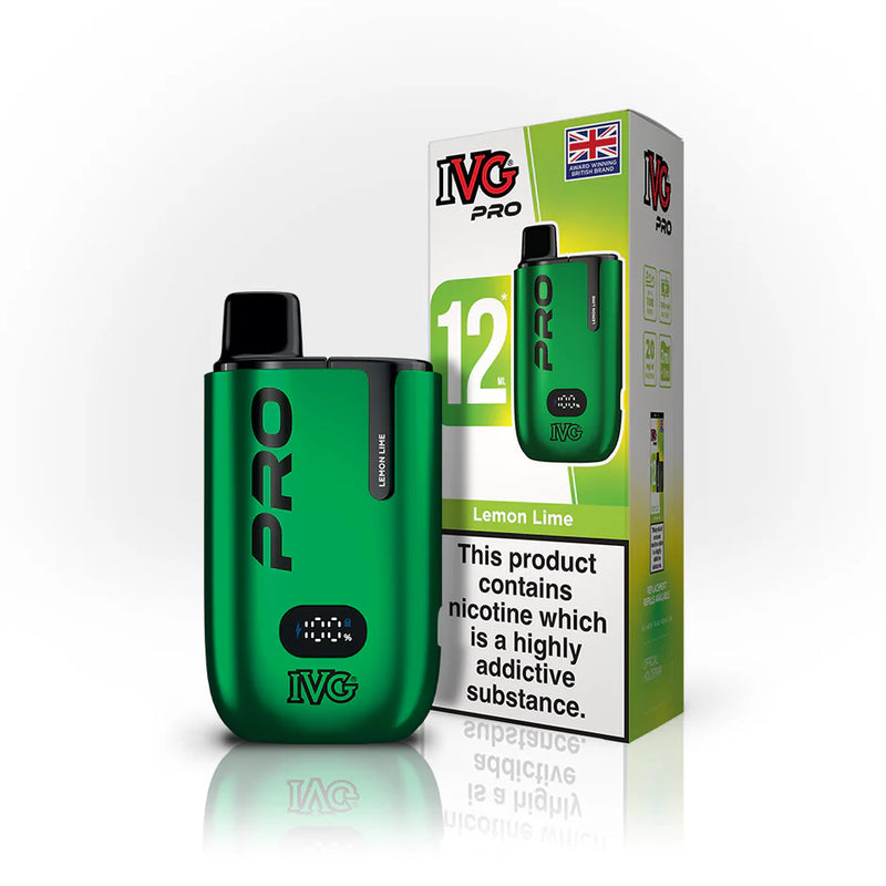 IVG Pro 12, 10000 Puffs Prefilled Pod Vape Kit - Starting From £8.50