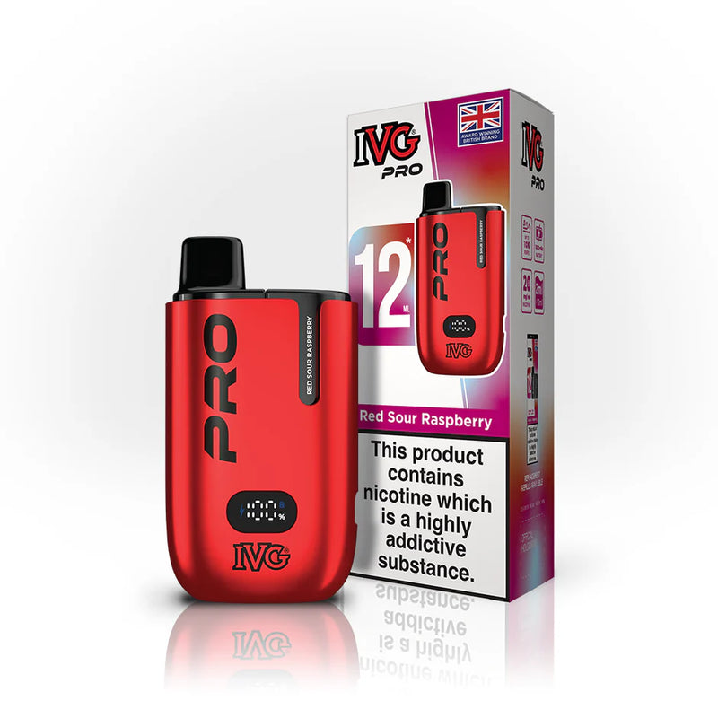 IVG Pro 12, 10000 Puffs Prefilled Pod Vape Kit - Starting From £8.50