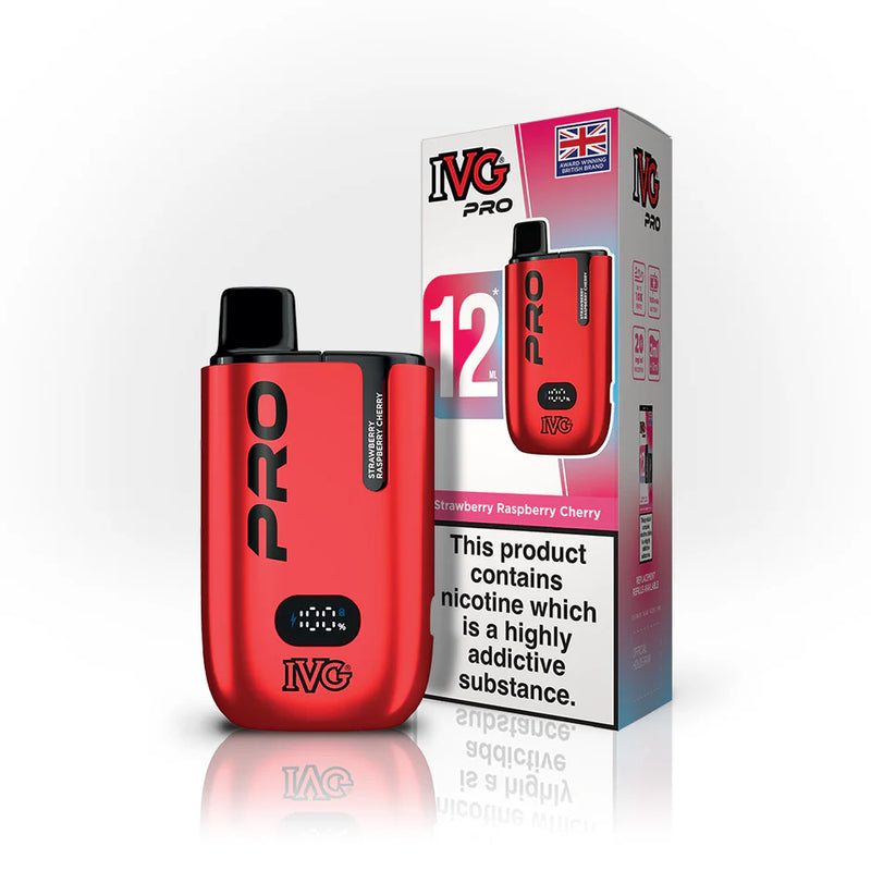IVG Pro 12, 10000 Puffs Prefilled Pod Vape Kit - Starting From £8.50