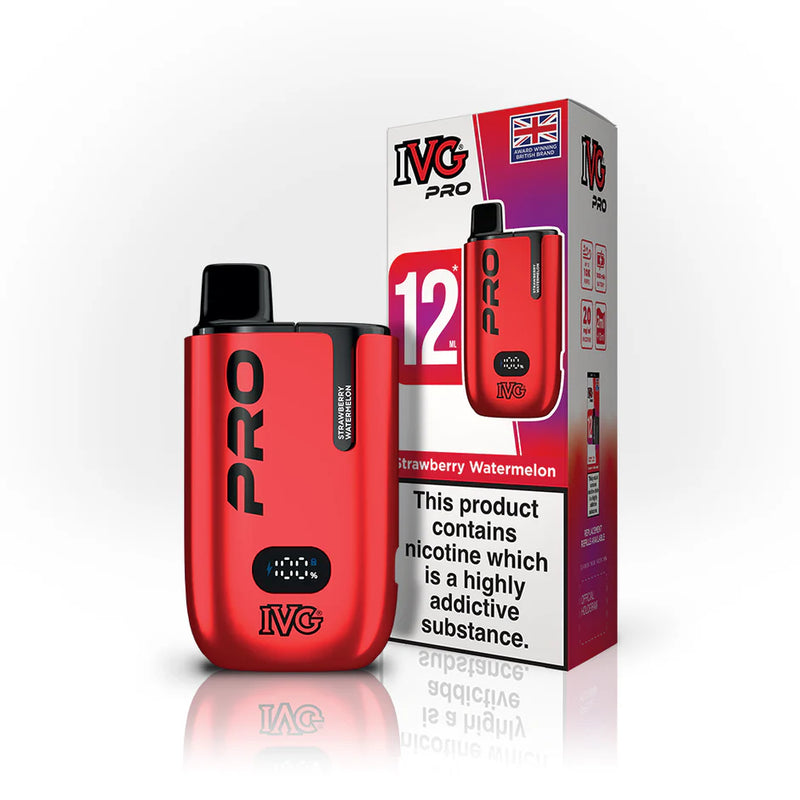 IVG Pro 12, 10000 Puffs Prefilled Pod Vape Kit - Starting From £8.50