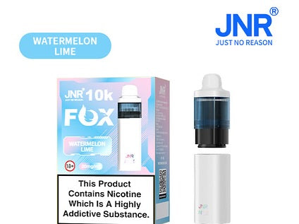 JNR Fox 10K Prefilled pod Vape Kit with 10,000 Puffs | Vape Verse | From 8.00 JNR Fox 10K Prefilled pod Vape Kit with 10,000 Puffs | Vape Verse | From 8.00