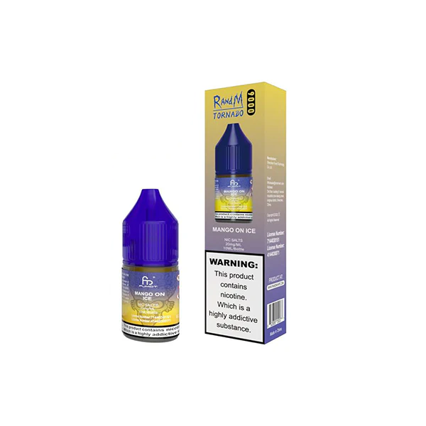 RandM Tornado 9000 Nic salt Eliquid RandM Tornado 9000 Nic salt Eliquid
