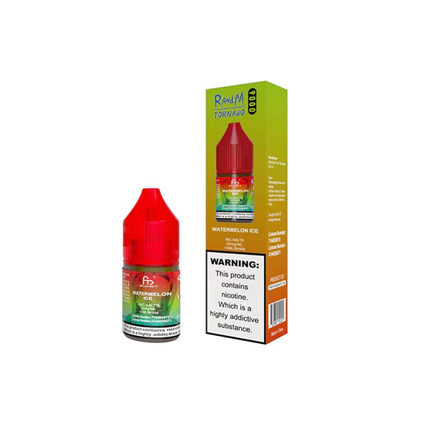 RandM Tornado 9000 Nic salt Eliquid RandM Tornado 9000 Nic salt Eliquid