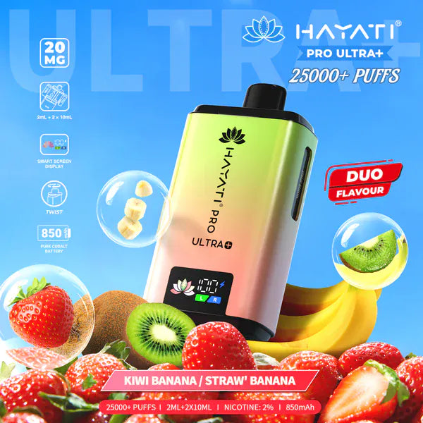 Hayati Pro Ultra Plus 25000 Puffs Prefilled Pod Kit - From £8.99