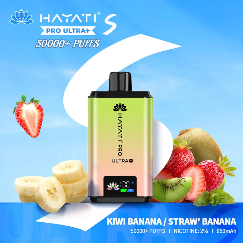 Hayati Pro Ultra Plus S 50,000 Puffs Prefilled Pod Kit - From £7.50
