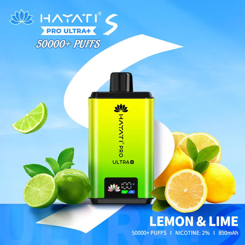 Hayati Pro Ultra Plus S 50,000 Puffs Prefilled Pod Kit - From £7.50