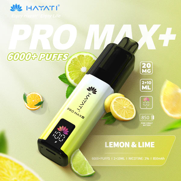 Hayati Pro Max Plus 6k Prefilled Pod kit - Starting From £6.79