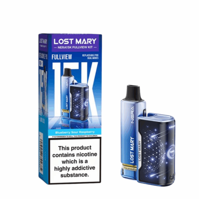 Lost Mary Nera 15k Full View Kit