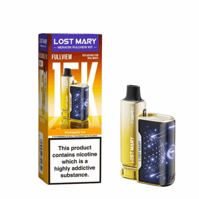 Lost Mary Nera 15k Full View Kit