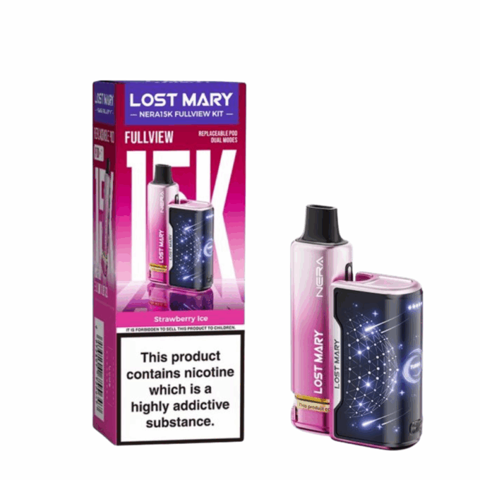 Lost Mary Nera 15k Full View Kit