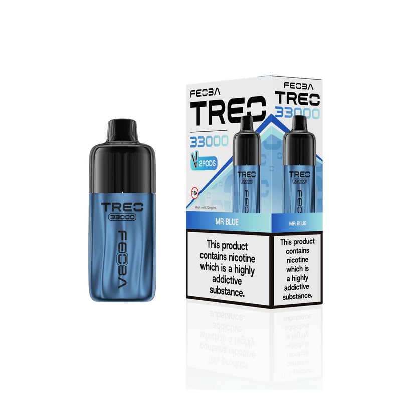 Feoba Treo 33K, 33000 Puffs Prefilled Pod Vape Kit - Starting From £8.99