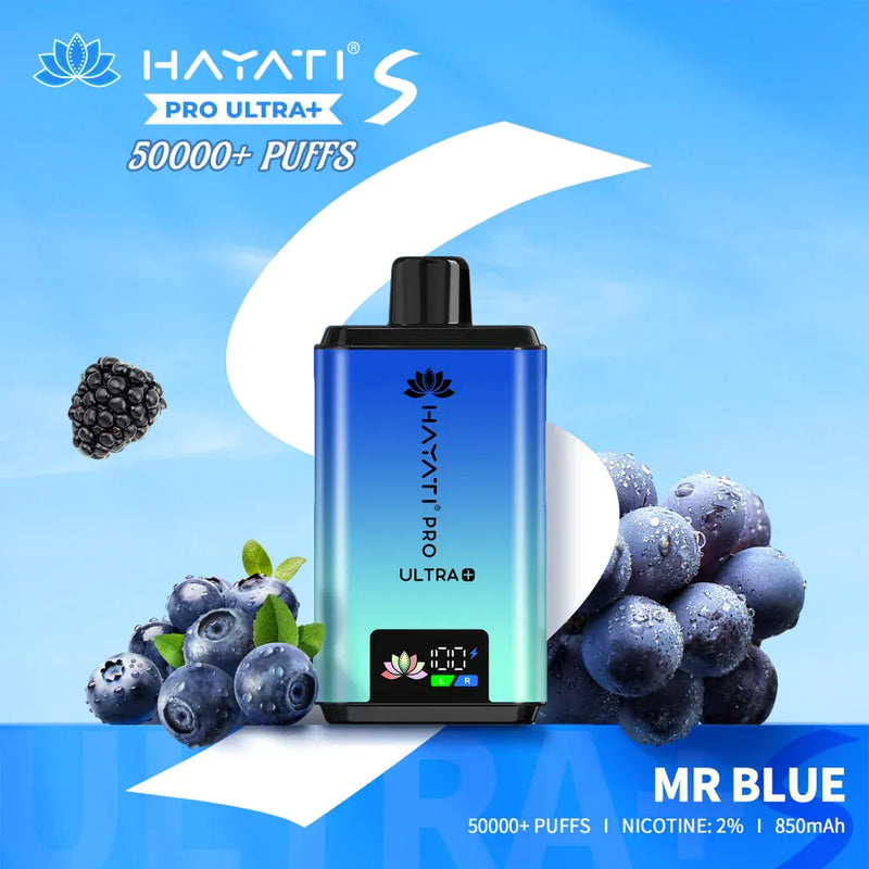 Hayati Pro Ultra Plus S 50,000 Puffs Prefilled Pod Kit - From £7.50