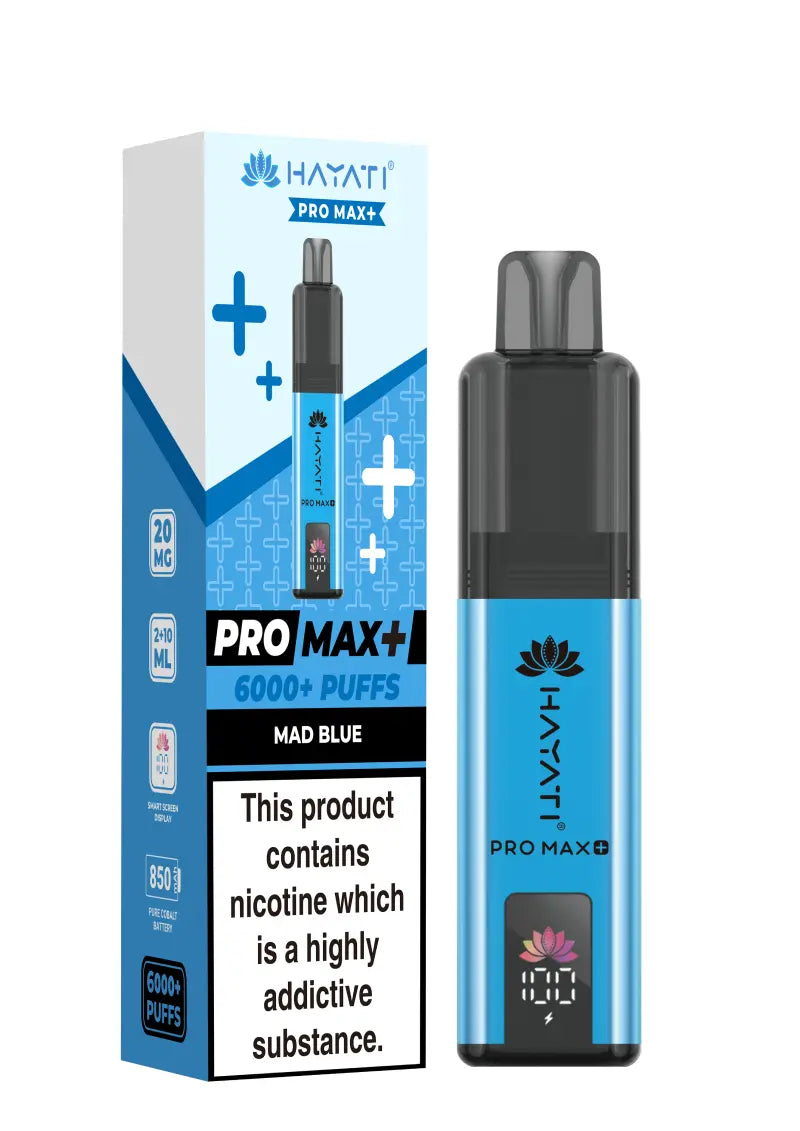 Hayati Pro Max Plus 6k Prefilled Pod kit - Starting From £6.79